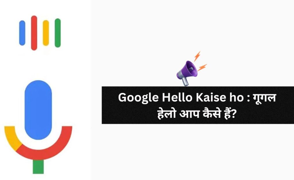 google hello kaise ho